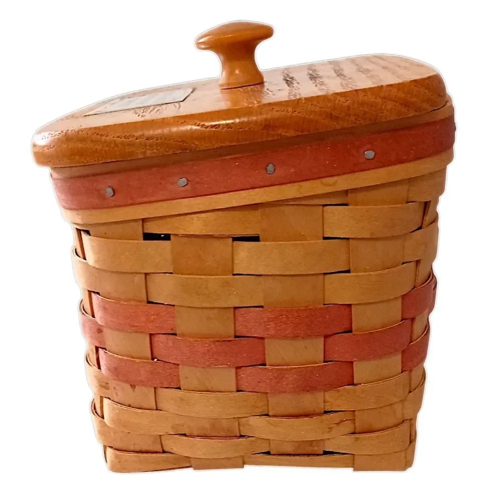 Bradford Basket Co Basket Lidded Handmade‎ USA Everyday A Precious Gift From God